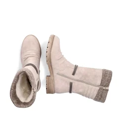 Best Women'S Short Boots Sand Beige Ladies Ankle Boots & Boots