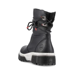 New Women'S Short Boots Jet Black Ladies Ankle Boots & Boots