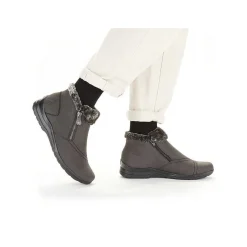 Best Women'S Short Boots Anthracite Ladies Ankle Boots & Boots