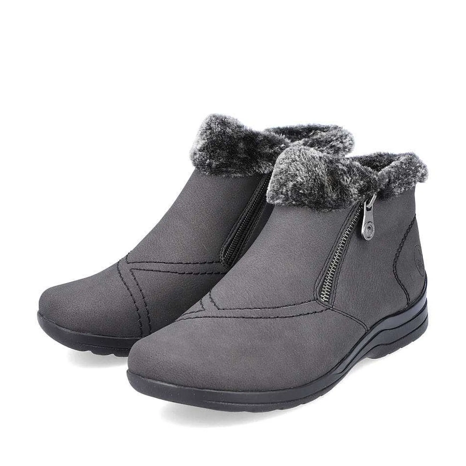 Best Women'S Short Boots Anthracite Ladies Ankle Boots & Boots