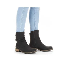 Outlet Women'S Short Boots Graphite Black Ladies Ankle Boots & Boots