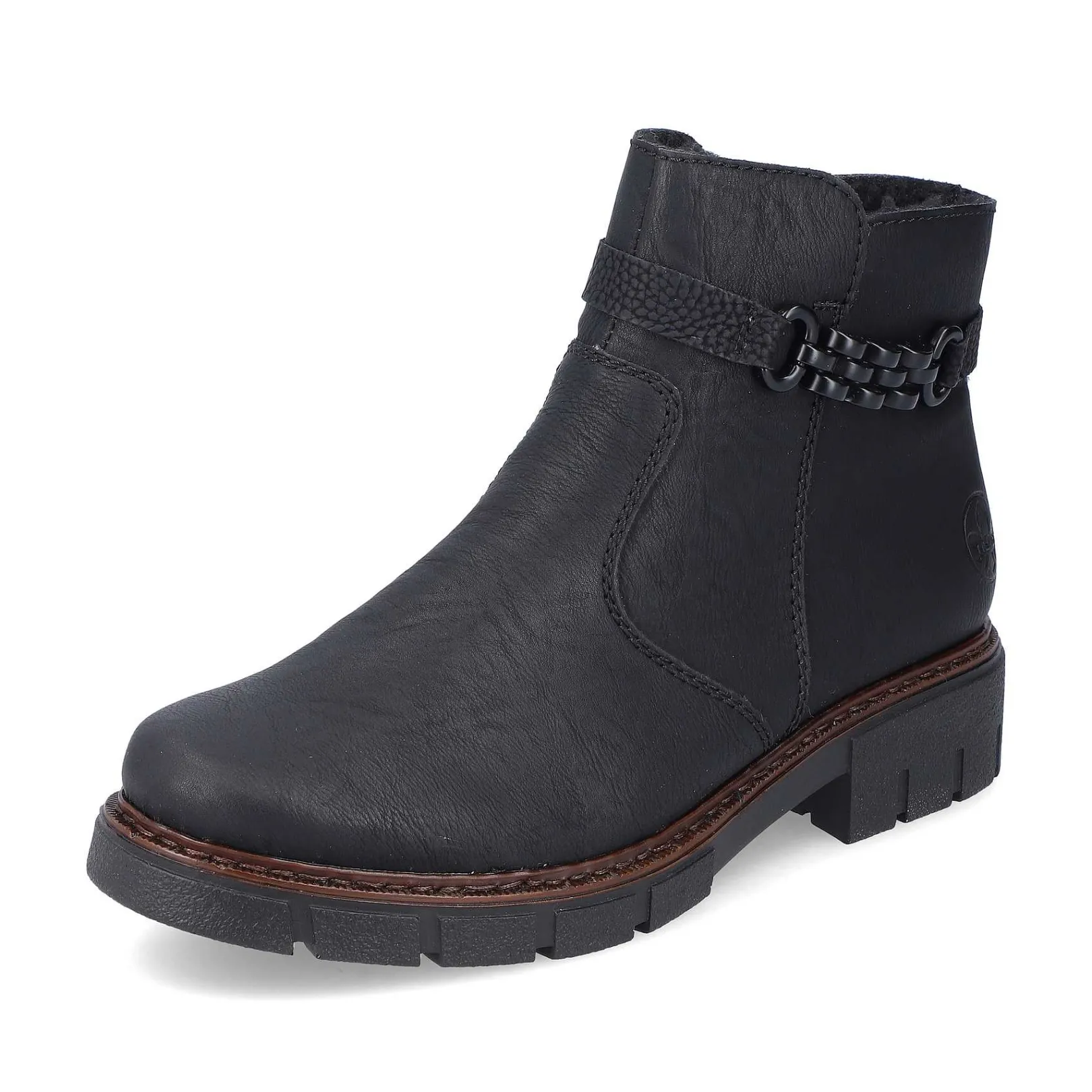 New Women'S Short Boots Night Black Ladies Ankle Boots & Boots