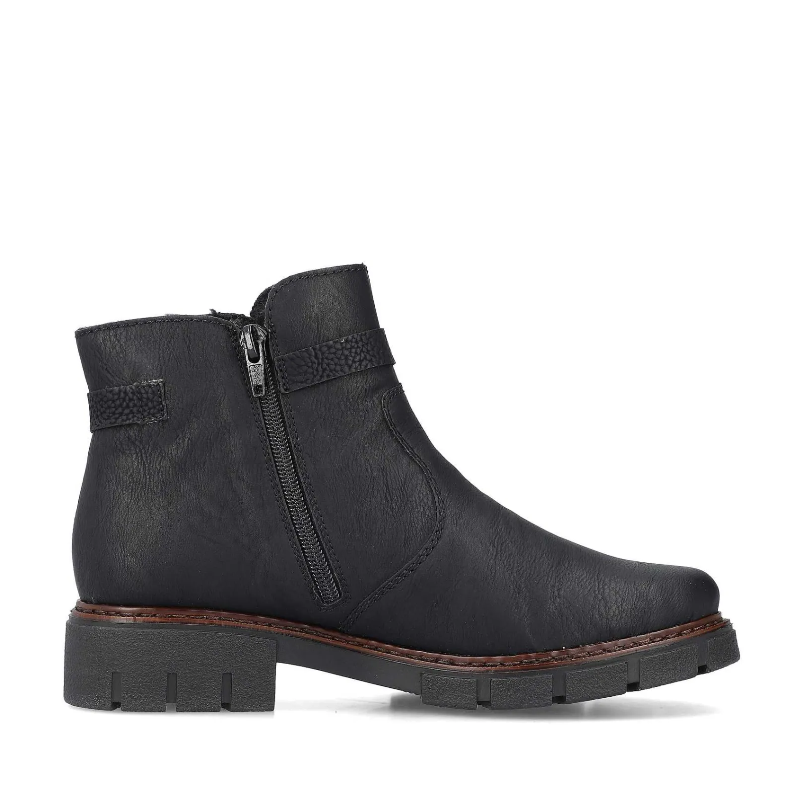 New Women'S Short Boots Night Black Ladies Ankle Boots & Boots