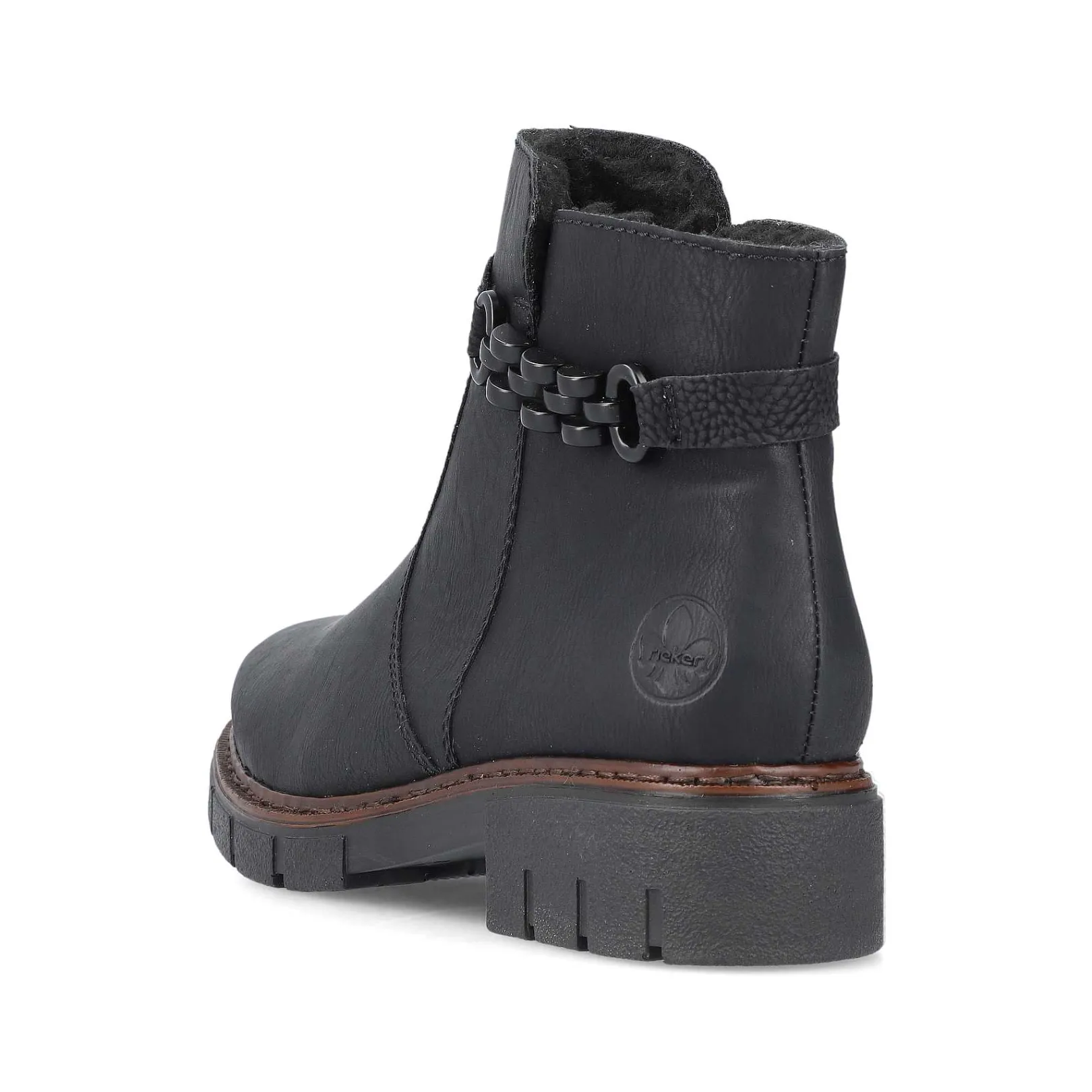 New Women'S Short Boots Night Black Ladies Ankle Boots & Boots