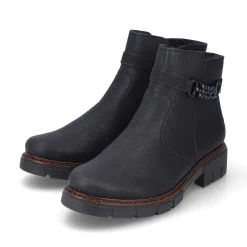 New Women'S Short Boots Night Black Ladies Ankle Boots & Boots