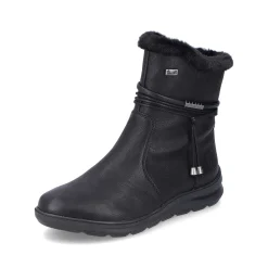 Outlet Women'S Short Boots Jet Black Ladies Ankle Boots & Boots