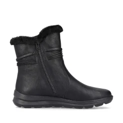 Outlet Women'S Short Boots Jet Black Ladies Ankle Boots & Boots