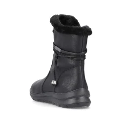 Outlet Women'S Short Boots Jet Black Ladies Ankle Boots & Boots