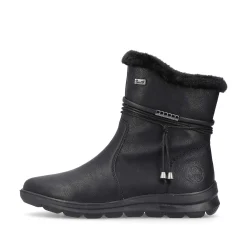 Outlet Women'S Short Boots Jet Black Ladies Ankle Boots & Boots
