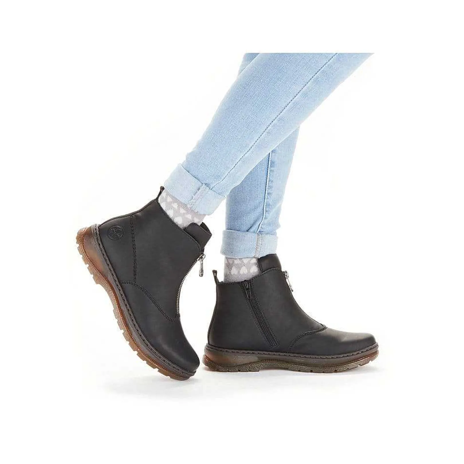 Online Women'S Short Boots Jet Black Ladies Ankle Boots & Boots