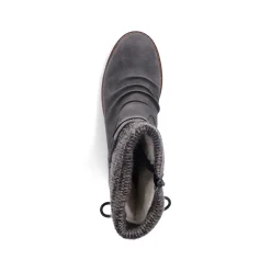 Outlet Women'S Short Boots Anthracite Ladies Ankle Boots & Boots