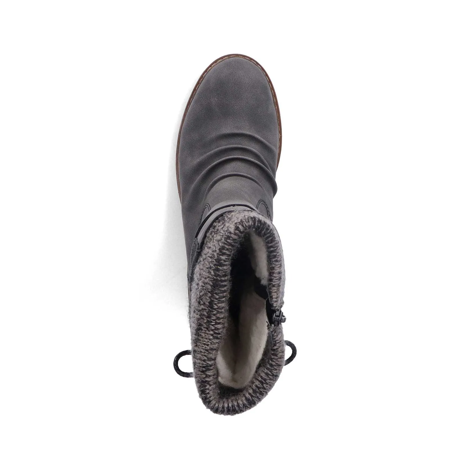 Outlet Women'S Short Boots Anthracite Ladies Ankle Boots & Boots