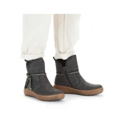 Best Women'S Short Boots Granite Gray Ladies Ankle Boots & Boots