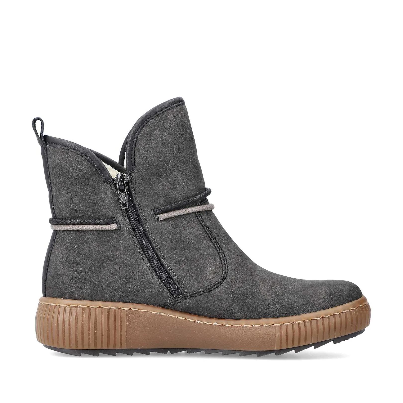Best Women'S Short Boots Granite Gray Ladies Ankle Boots & Boots