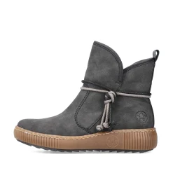 Best Women'S Short Boots Granite Gray Ladies Ankle Boots & Boots