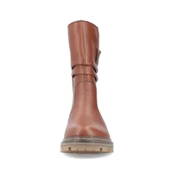 New Women'S Short Boots Copper Brown Ladies Ankle Boots & Boots