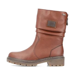 New Women'S Short Boots Copper Brown Ladies Ankle Boots & Boots