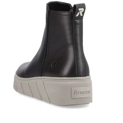 Hot Women'S Short Boots Deep Black Ladies Ankle Boots & Boots