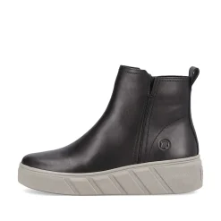 Hot Women'S Short Boots Deep Black Ladies Ankle Boots & Boots