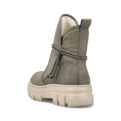 Discount Women'S Short Boots Gray Green Ladies Ankle Boots & Boots