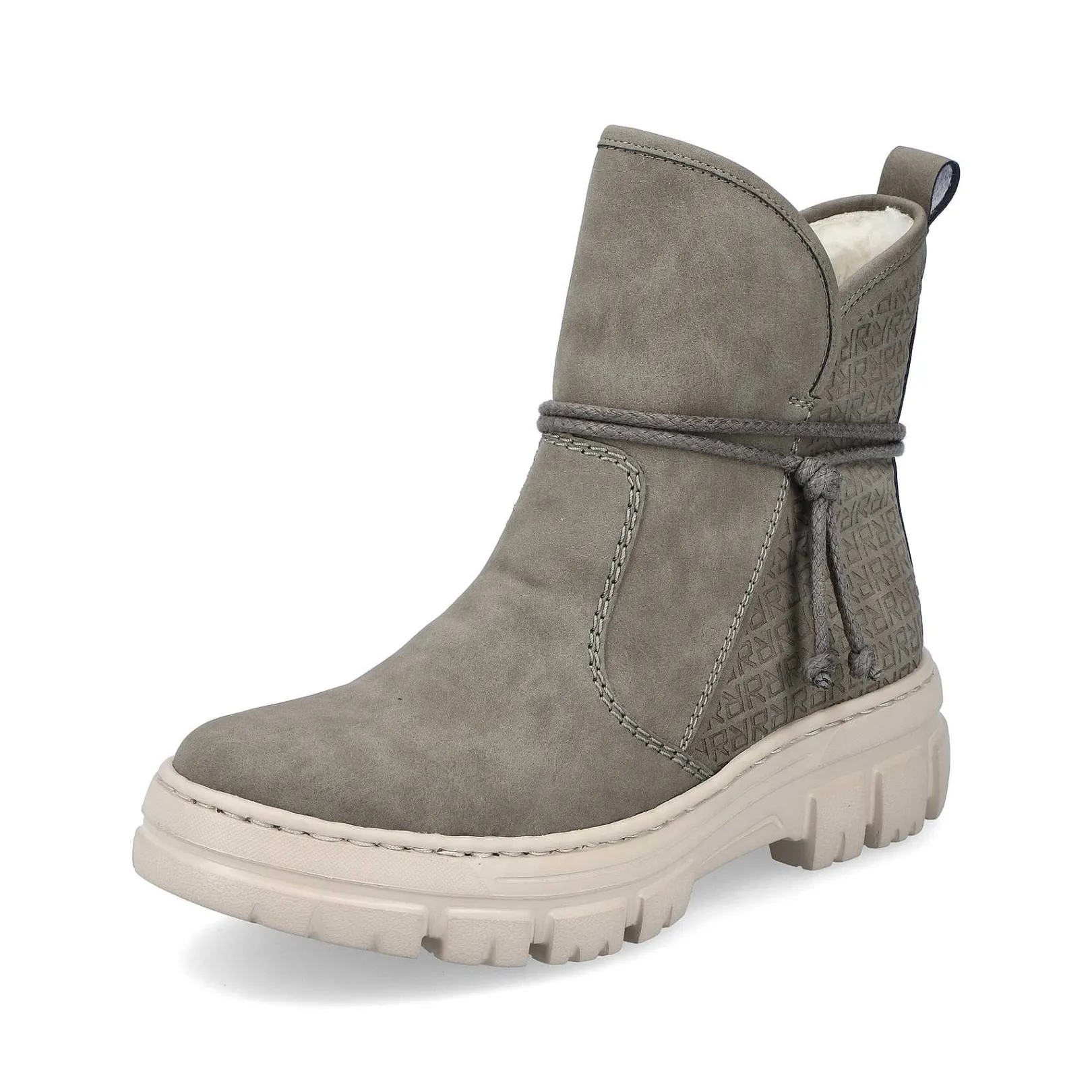 Discount Women'S Short Boots Gray Green Ladies Ankle Boots & Boots