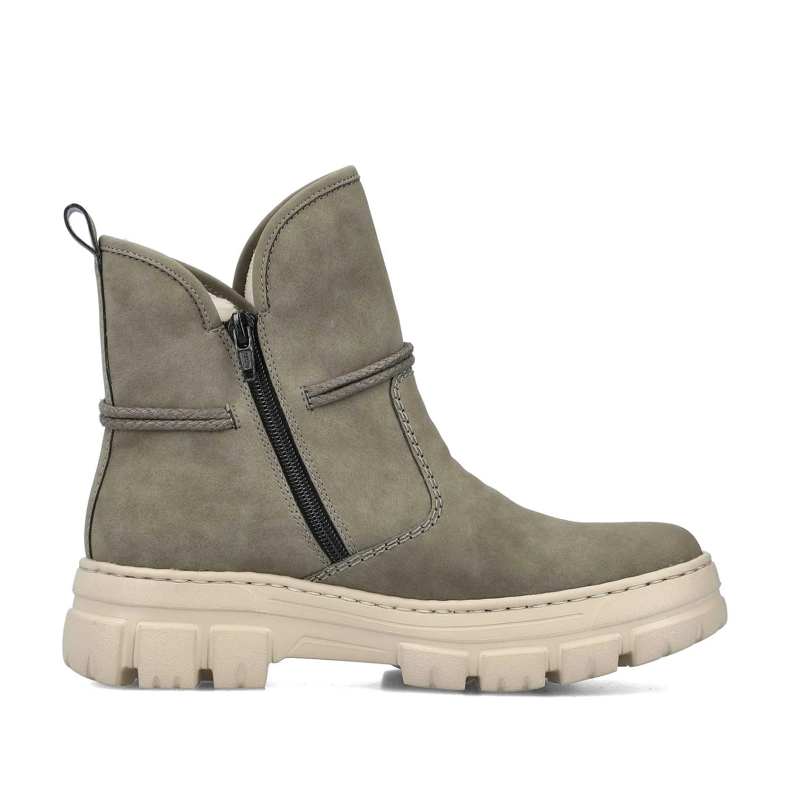 Discount Women'S Short Boots Gray Green Ladies Ankle Boots & Boots