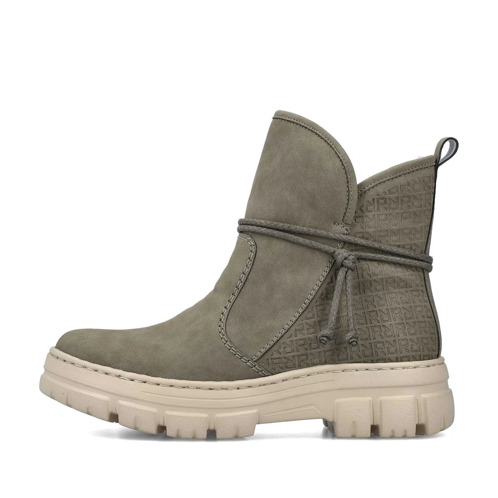Discount Women'S Short Boots Gray Green Ladies Ankle Boots & Boots