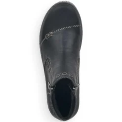 Online Women'S Short Boots Jet Black Ladies Ankle Boots & Boots