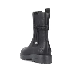 Discount Women'S Short Boots Jet Black Ladies Ankle Boots & Boots