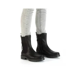 Discount Women'S Short Boots Jet Black Ladies Ankle Boots & Boots
