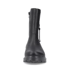 Discount Women'S Short Boots Jet Black Ladies Ankle Boots & Boots