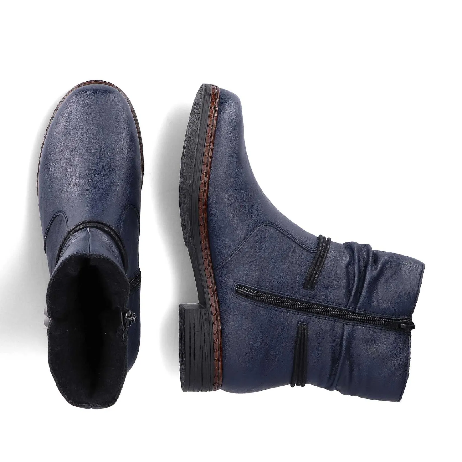 Online Women'S Short Boots Navy Blue Ladies Ankle Boots & Boots