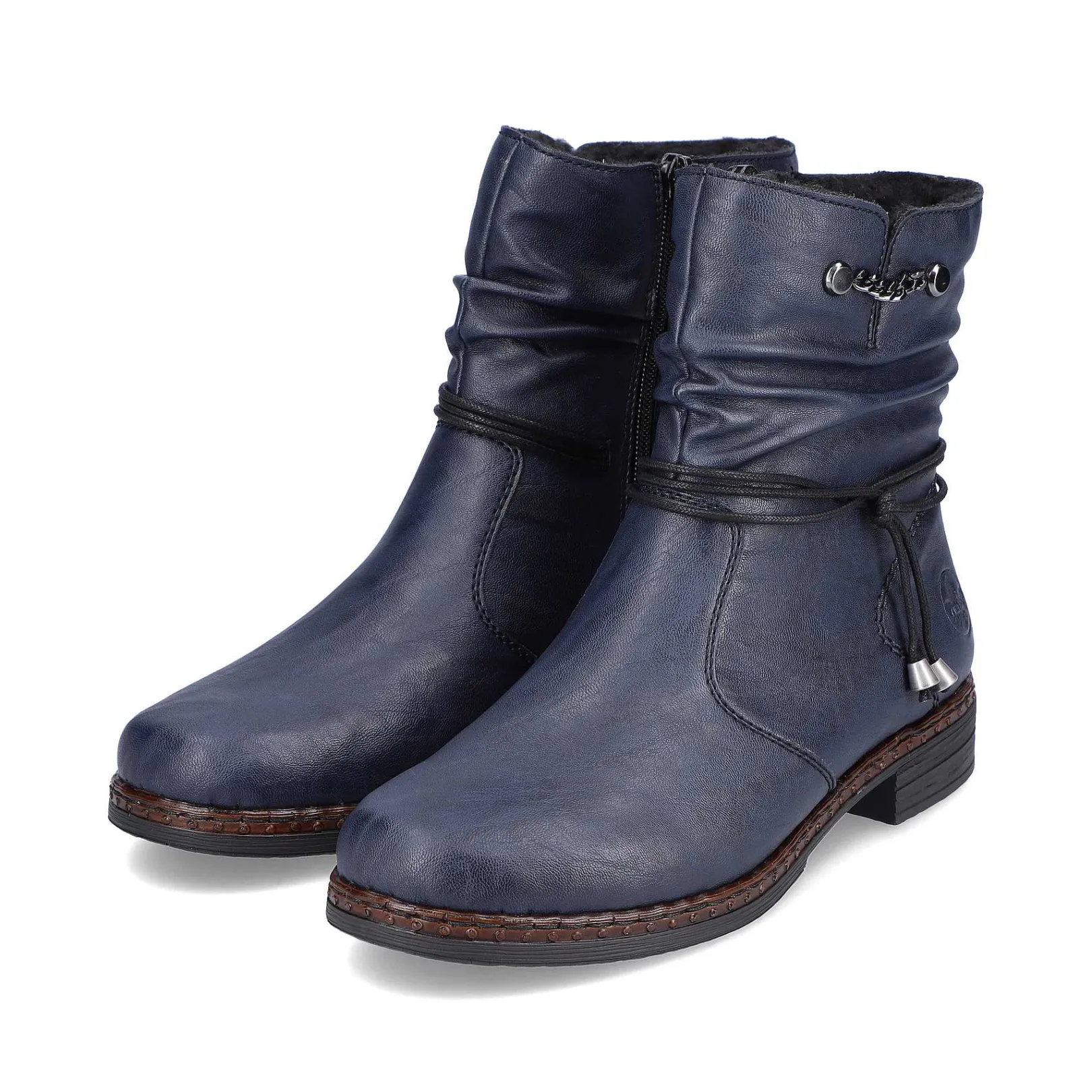 Online Women'S Short Boots Navy Blue Ladies Ankle Boots & Boots