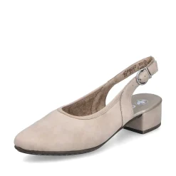 Best Women'S Slingback Pumps Champagne Ladies Heeled Shoes