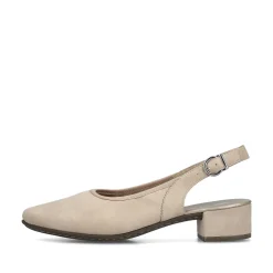 Best Women'S Slingback Pumps Champagne Ladies Heeled Shoes