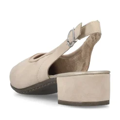 Best Women'S Slingback Pumps Champagne Ladies Heeled Shoes