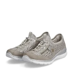 New Women'S Slippers Beige Metallic Ladies Low Shoes & Slippers