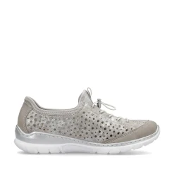 New Women'S Slippers Beige Metallic Ladies Low Shoes & Slippers