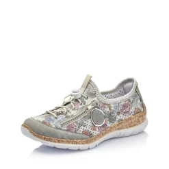 Online Women'S Slippers Beige-Multi Ladies Low Shoes & Slippers