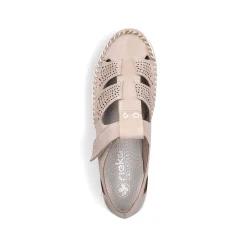 Outlet Women'S Slippers Brown-Beige Ladies Low Shoes & Slippers
