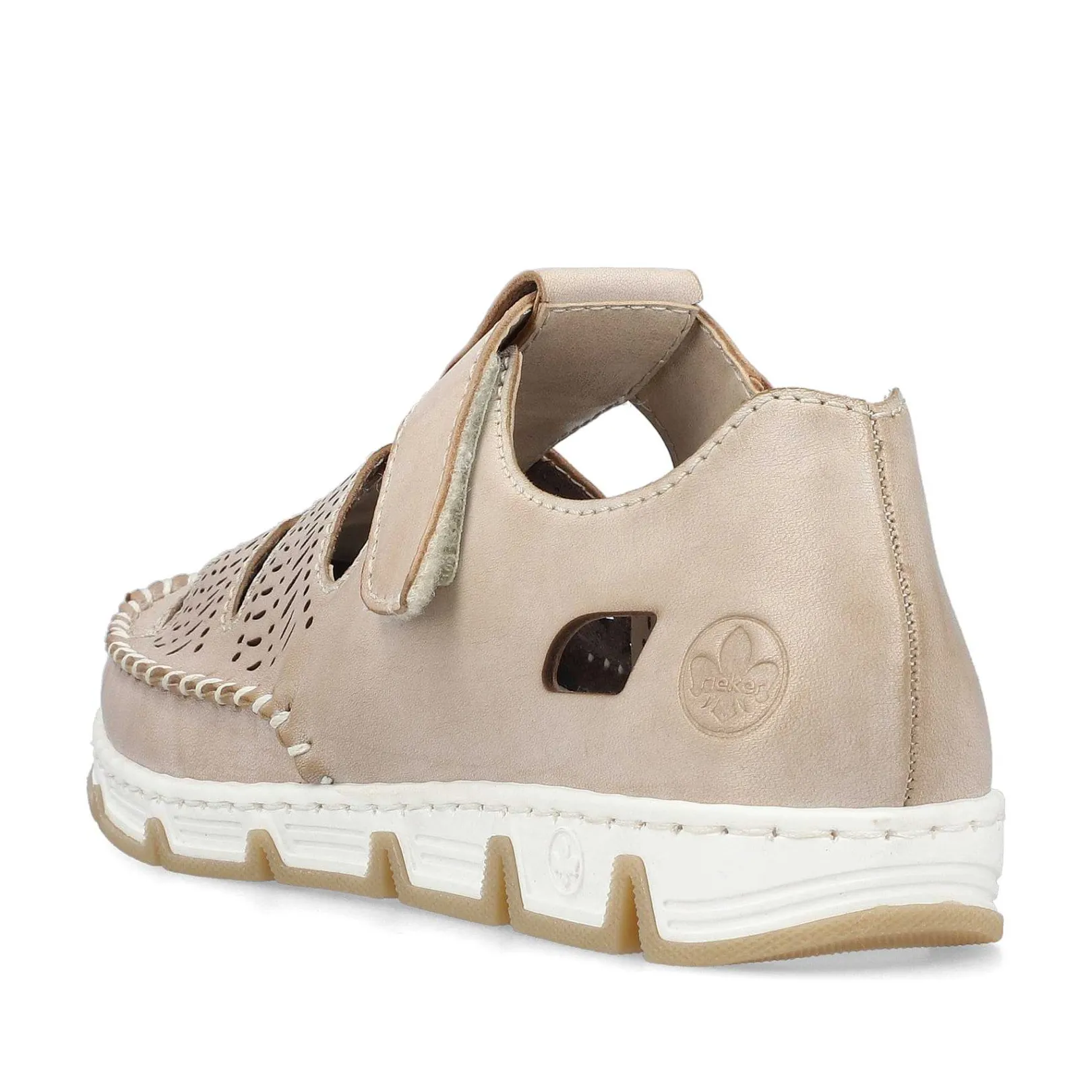Outlet Women'S Slippers Brown-Beige Ladies Low Shoes & Slippers