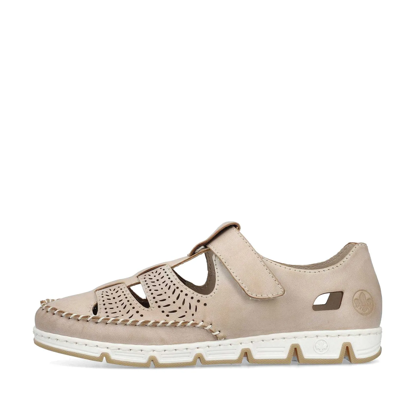 Outlet Women'S Slippers Brown-Beige Ladies Low Shoes & Slippers