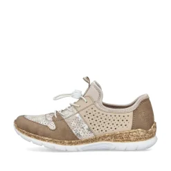 Women'S Slippers Brown Beige Ladies Low Shoes & Slippers