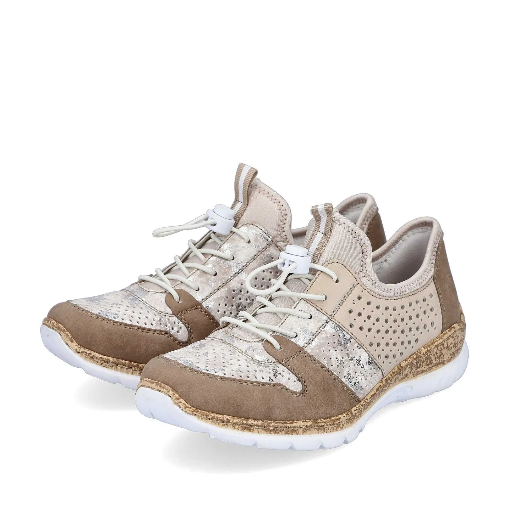 Women'S Slippers Brown Beige Ladies Low Shoes & Slippers