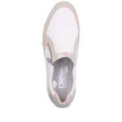 New Women'S Slippers Cream White Ladies Low Shoes & Slippers