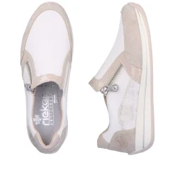 New Women'S Slippers Cream White Ladies Low Shoes & Slippers