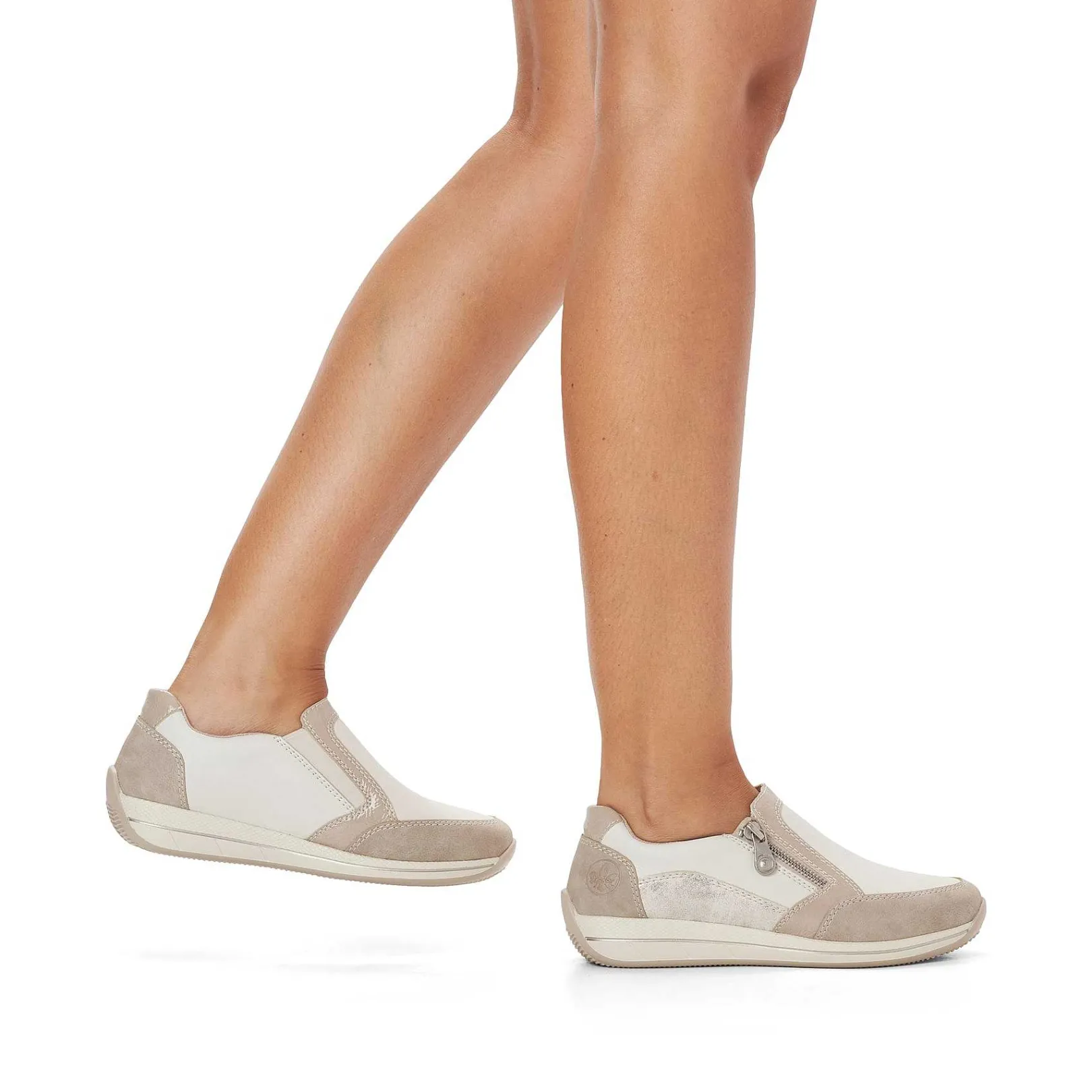 New Women'S Slippers Cream White Ladies Low Shoes & Slippers
