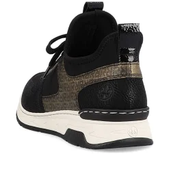 Online Women'S Slippers Deep Black-Khaki Ladies Low Shoes & Slippers
