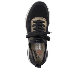 Online Women'S Slippers Deep Black-Khaki Ladies Low Shoes & Slippers