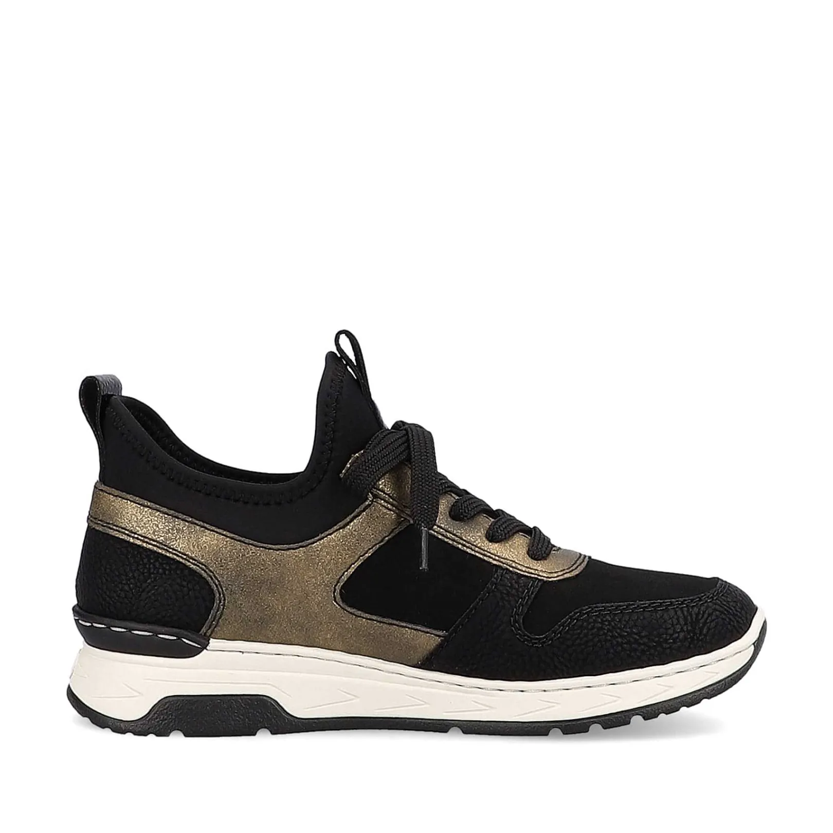 Online Women'S Slippers Deep Black-Khaki Ladies Low Shoes & Slippers